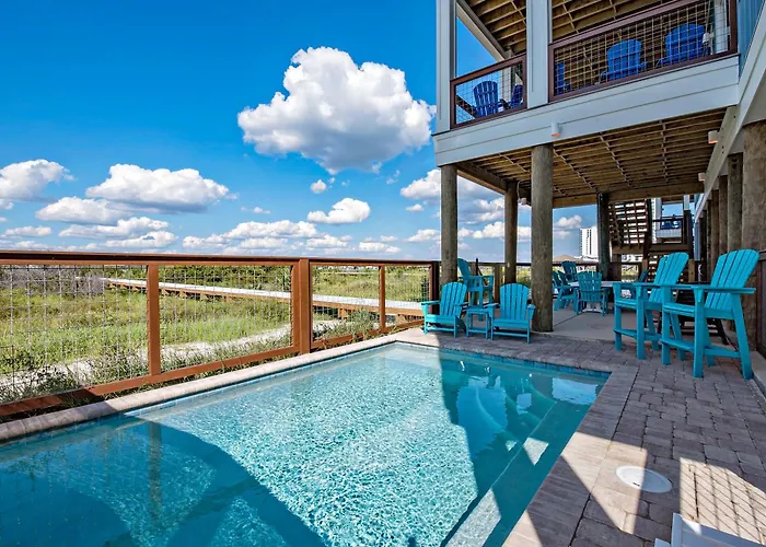 Sunset Oasis 8 Bedroom Lockout Private Pool And Pier By Prickett Holiday home Gulf Shores